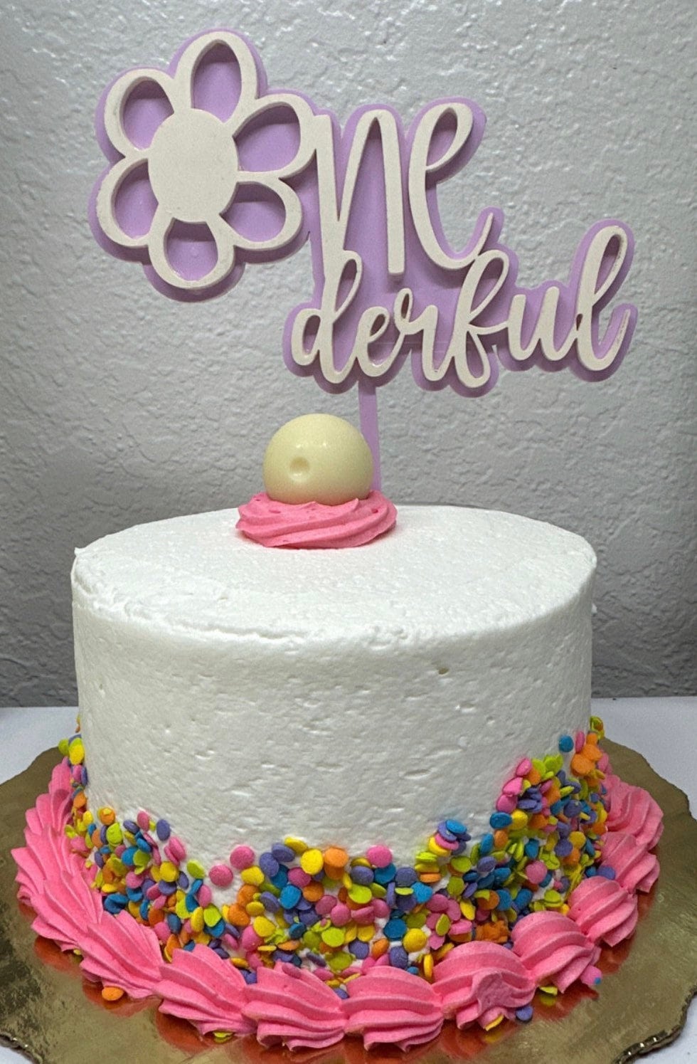 One-derful Birthday Cake Topper - Etsy
