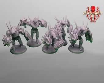 Halo: Covenant- Hunters 32mm- 1/56 scale - Captain Hards- (unofficial)