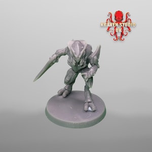 Halo: Covenant Elite field Marshall 32mm scale- Captain Hards- (unofficial)