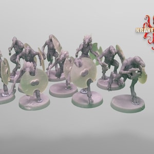 Halo: Covenant Jackal Skirmishers 32mm scale (35mm tall)- Captain Hards- (unofficial)