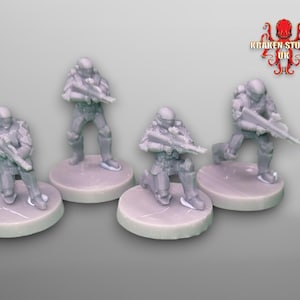 Halo: UNSC ODST 32mm/ 1-56 scale Varied load out (unofficial)