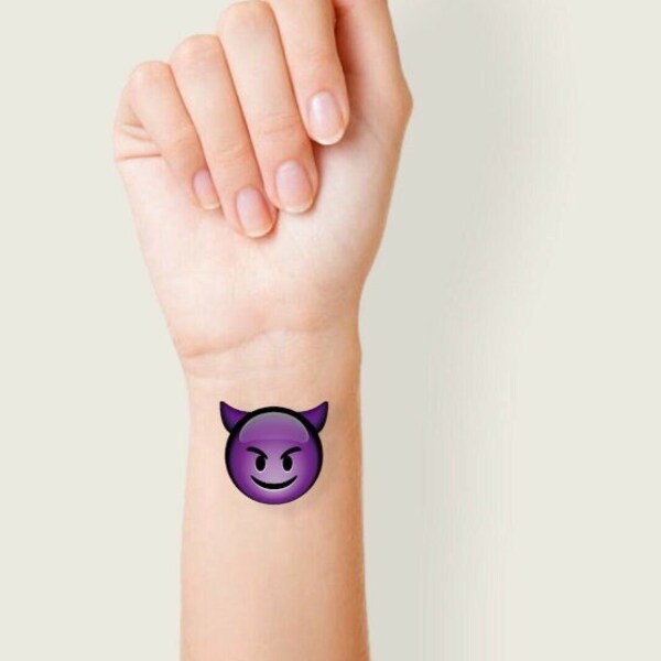 Devil Cartoon Tattoo Etsy