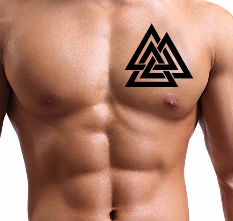 Fake Triangle Tattoo 