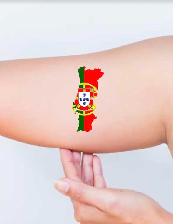 Portuguese Flag by Jay Gates at Bayonne Tattoo Company Bayonne NJ  r tattoos