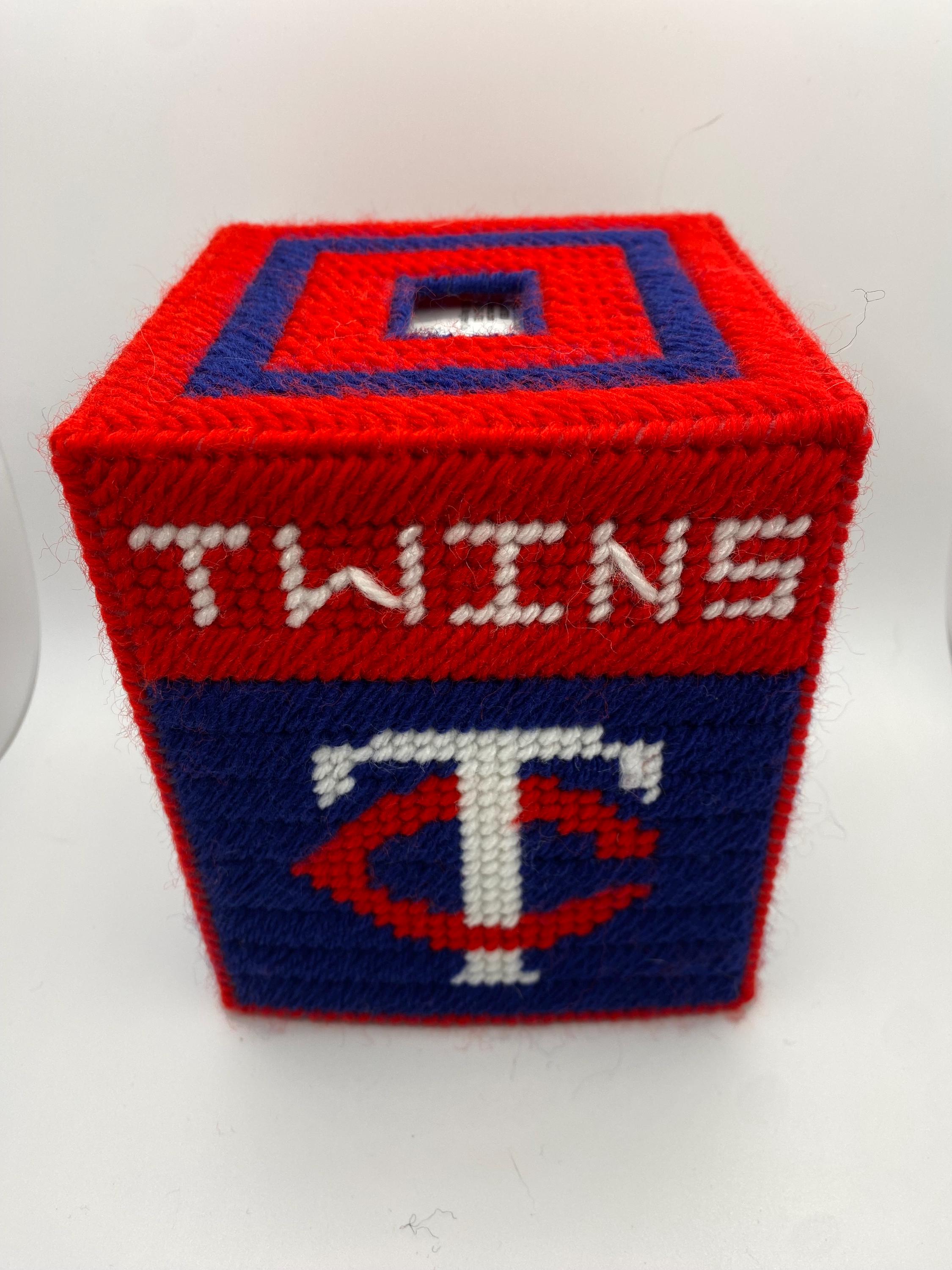 Minnesota Box Minnesota Twins Tissue Box Cover - Etsy