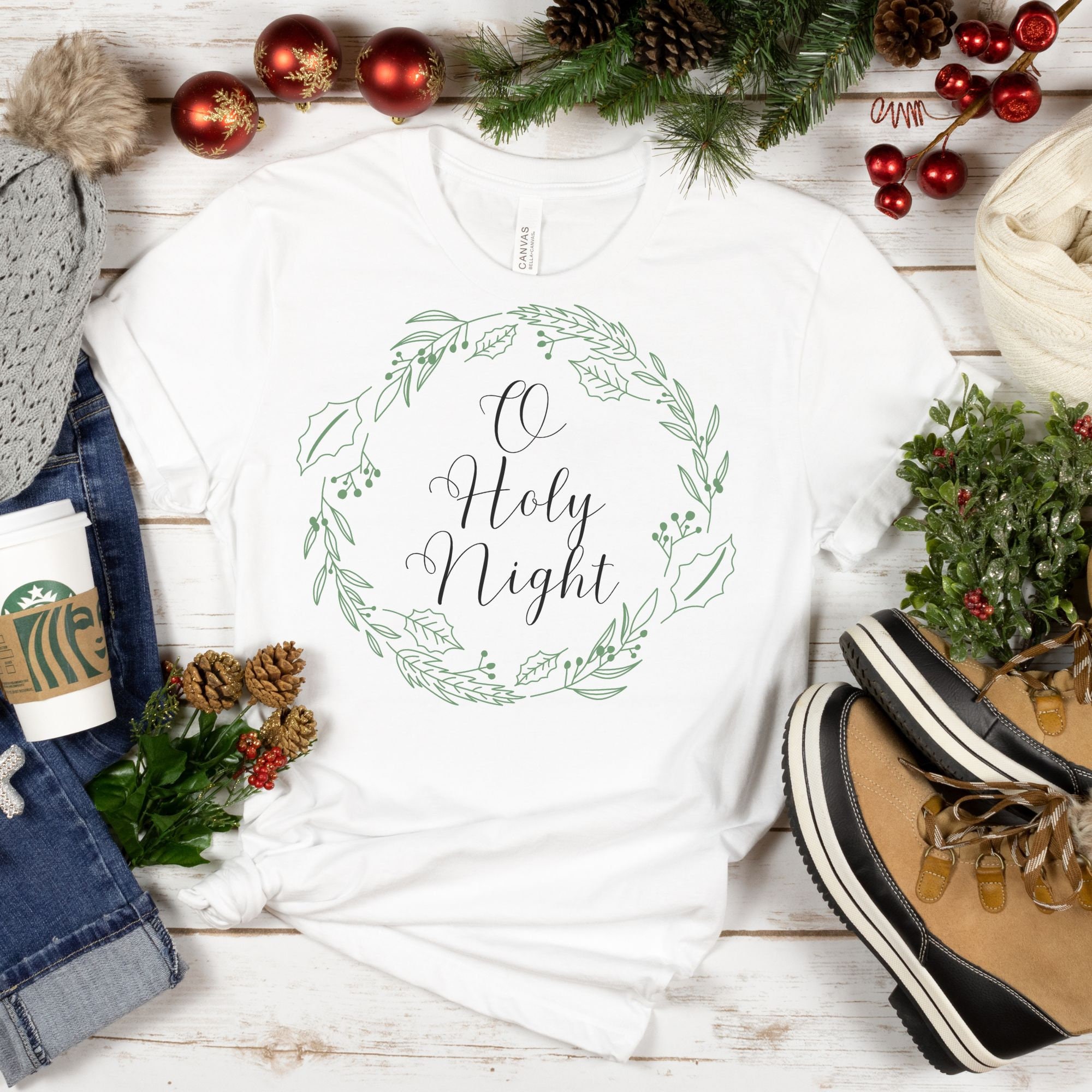 Oh Holy Night Sweatshirt - B the Light Boutique