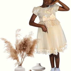 Emma peplum Dress, Dress for girls