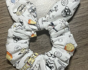 Scrunchie gemaakt met gelicentieerde Star Wars-stof