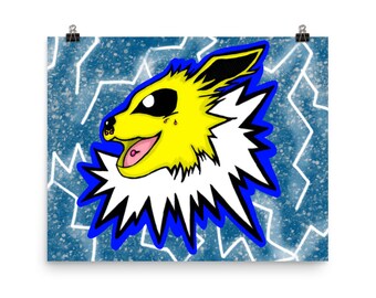 Lightning Creature Poster