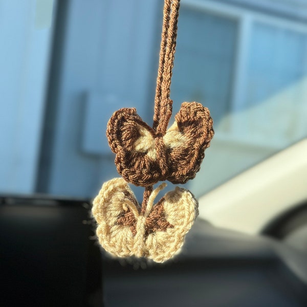 Butterfly Rear View Mirror Charms Etsy