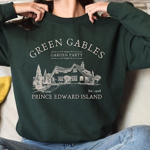 Suéter de Tejas Verdes - Camisa de Tejas Verdes - Merchandising de Tejas Verdes - Suéter de Anne - Camisa de Anne - Sudadera Bookish - Con una E -Dazzling Clever