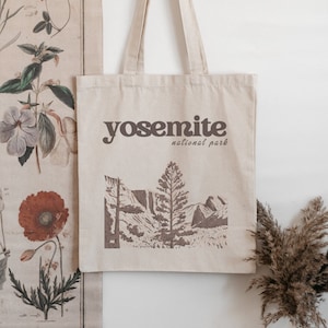 Yosemite National Park - Yosemite Tote - National Park Tote - National Parks Bag - Yosemite National - Wildlife Tote - Hiking Tote-Park Tote