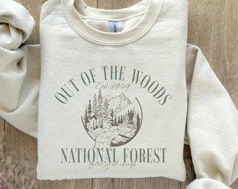 Out of the Woods Sweater - Out of the Woods - 1989 Merch - 1989 Tee - 1989 Shirt - National Park - National Park Sweatshirt - Hiking Sweater