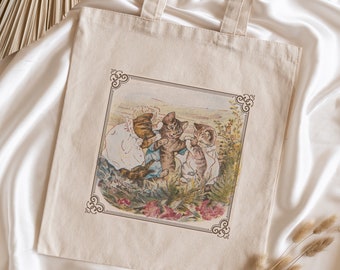 Beatrix Potter - Tom Kitten Tote - Tom Kitten - Peter Rabbit Bag - Peter Rabbit Gift - Storybook Tote - Pooh Tote - Kitten - Peter Rabbit