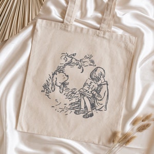 Vintage Pooh Bear Tote - Original Pooh Bear Tote - Pooh Bear Tote Bag - Pooh Bear Bag - Disneyland Tote - Bear Tote - Vintage Winnie the Poo