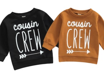 Sweat cousin, pull, tshirt, t-shirt, chemise, ensembles cousin, grand cousin, petit cousin