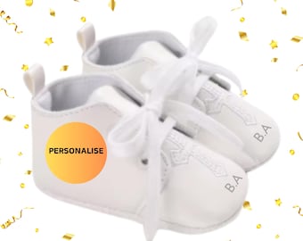 Baby boy christening, holy communion, baptism shoes, 0-18 months