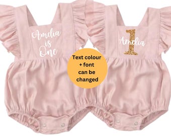 First birthday outfit, 1st birthday outfit, cake smash romper, cake smash outfit, dungarees, wild one romper/ outfit