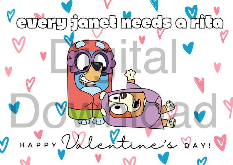 Kids Valentines Cards. Printable Classroom Valentines. Digital ...