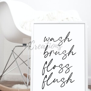 Bathroom Wall Print bundle, Bathroom Wall Art, Bathroom Decor, Downloadable Art, Print at Home, instant download, DIGITAL DOWNLOAD