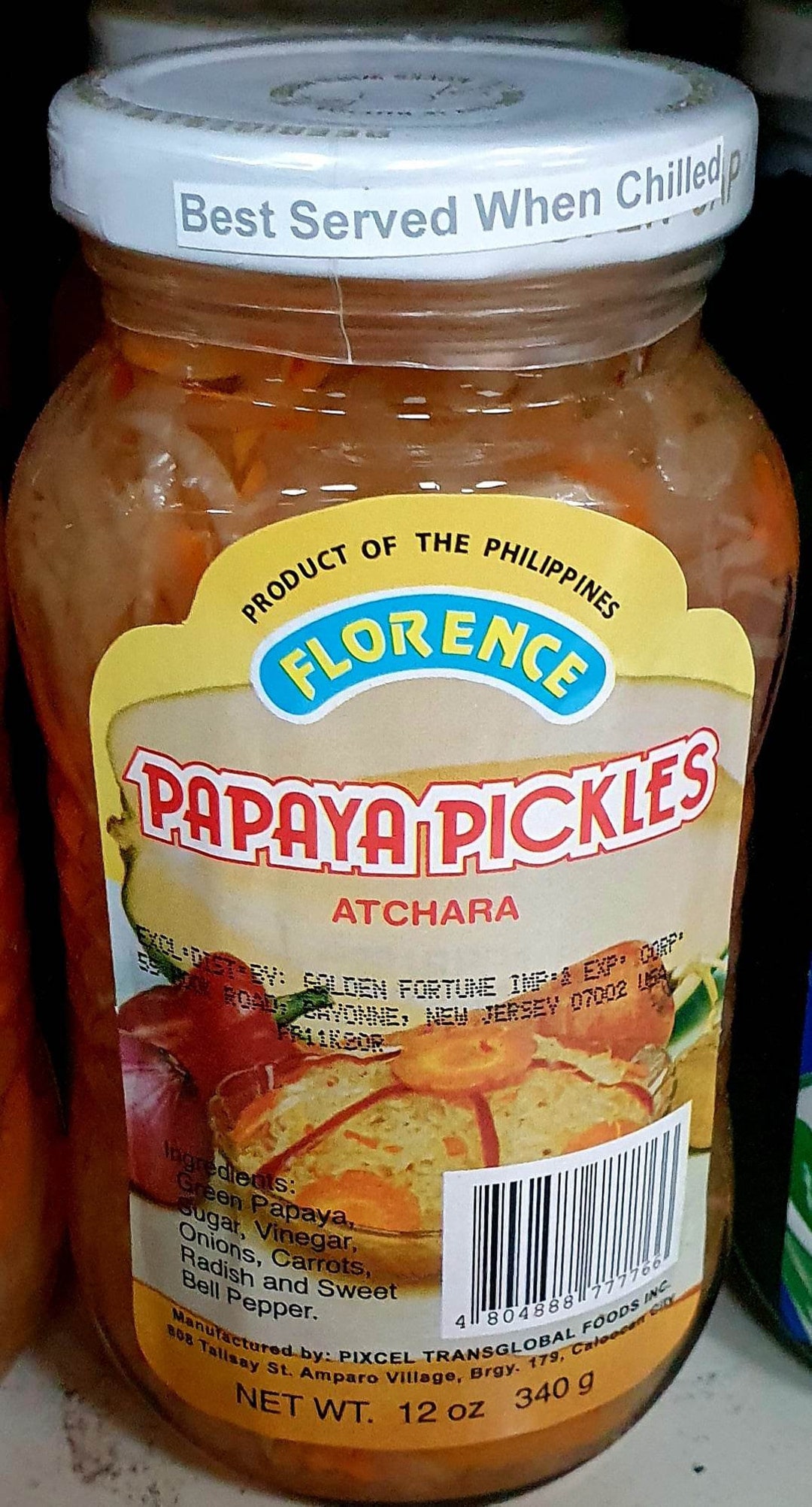 PAPAYA PICKLES Atchara Etsy