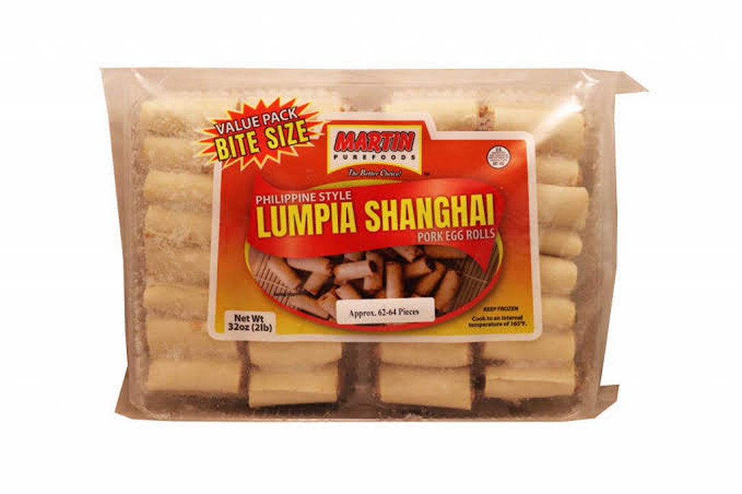 Martin Purefoods Lumpia Shanghai Pork Etsy