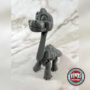 Flexi Brachiosaurus / Impreso en 3D