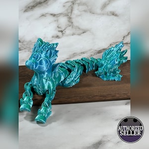 Hippocampus Sea Horse fantasy creature articulating 3d print