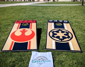 Professional Tournament Cornhole Board Set