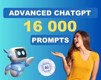 16,000+ Advanced ChatGPT Prompts Using ChatGPT 4.0 Make Money Online with AI , Passive Income , chat gpt prompts, chatgpt