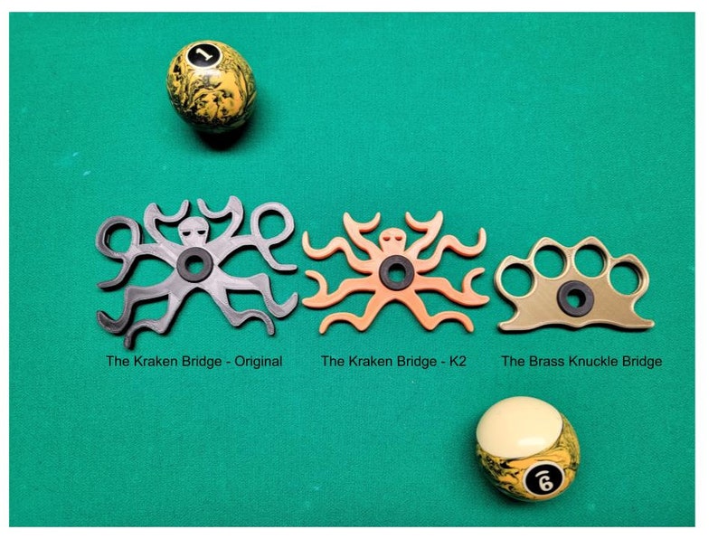 The Brass Knuckle Bridge Pool and Billiards Bridge or Rest Jump Bridge