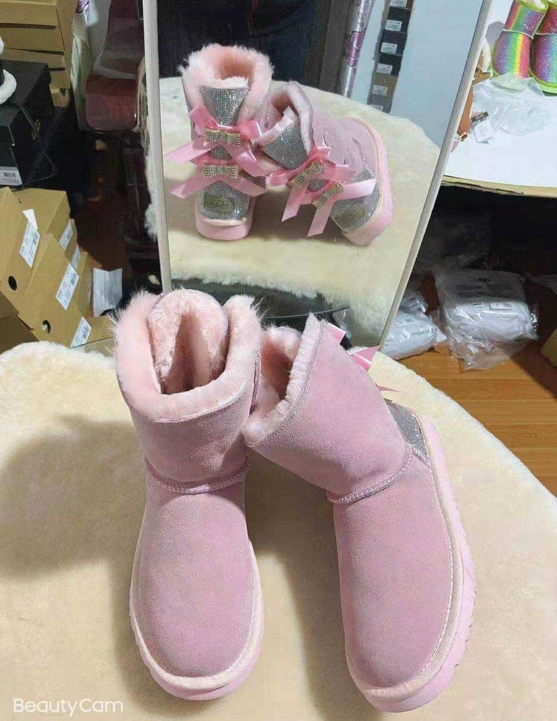 Handmade Rhinestone Diamond Bling Ugg Boots Etsy