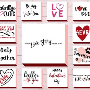 SVG Love Phrases Cutting Files For Cricut or Silhouette | Love phrases and Message | 15 designs