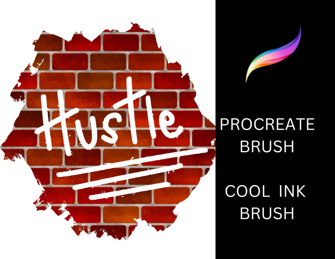 Procreate Ink and Smudge Brushes for Procreate Brush Sample Set of 2 Ink Brush Smudge Brush Etsy