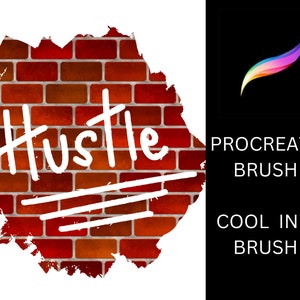 Procreate Ink and Smudge Brushes For Procreate Brush Sample Set of 2 Ink Brush Smudge Brush