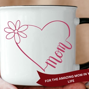 Moederdag Mom Heart SVG Mom Heart PNG Moederdag SVG voor het maken van cadeaus voor mama