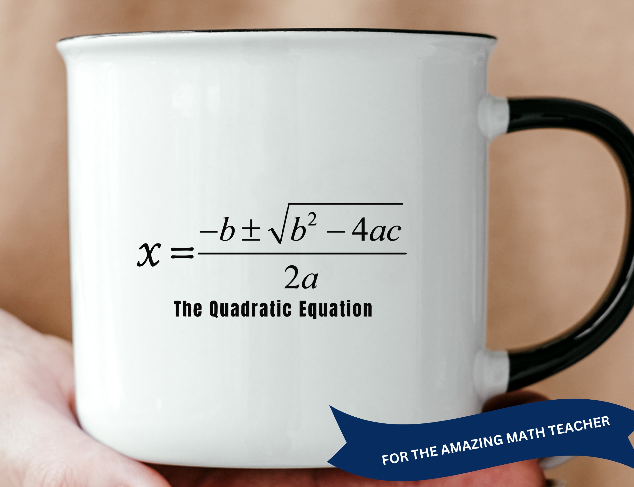 Quadratic Equation SVG and Cutting Files, Math Equation Art PNG and ...