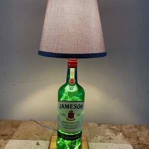 Jameson Irish Whiskey 1L Bottle Lamp