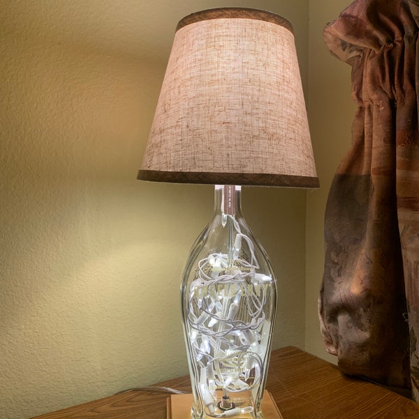 Liquor Bottle Lamp Etsy