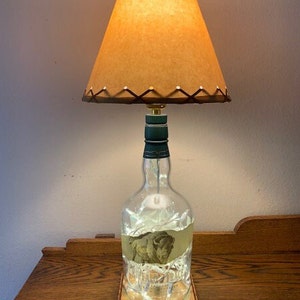 Buffalo Trace Bourbon Whiskey 1L Bottle Lamp