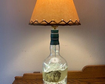 Buffalo Trace Bourbon Whiskey 1L Bottle Lamp