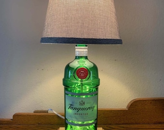 Tanqueray London Dry Gin 1L Bottle Lamp