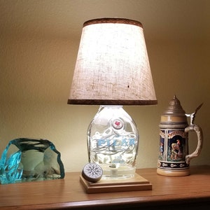 Pilar Blonde Rum 750 ml Bottle Lamp