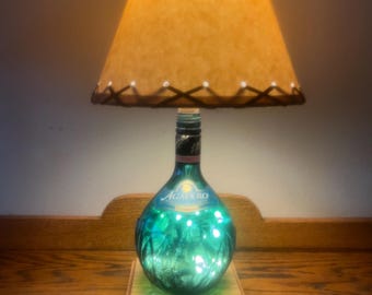 Agavero Tequila Liqueur 750 ml Bottle Lamp