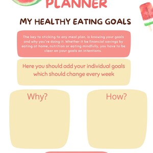 The weekly meal planner