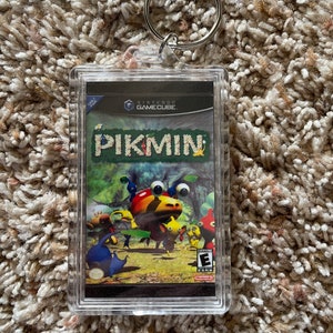 Pikmin &quot;Video Game Cover Art Custom Key Chain Display, Christmas Tree Ornament&quot; - Gamecube