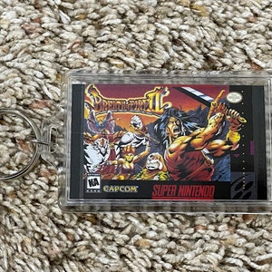 Breath of Fire II &quot;Video Game Cover Art Custom Key Chain Display, Christmas Tree Ornament&quot;s - Super Nintendo , SNES