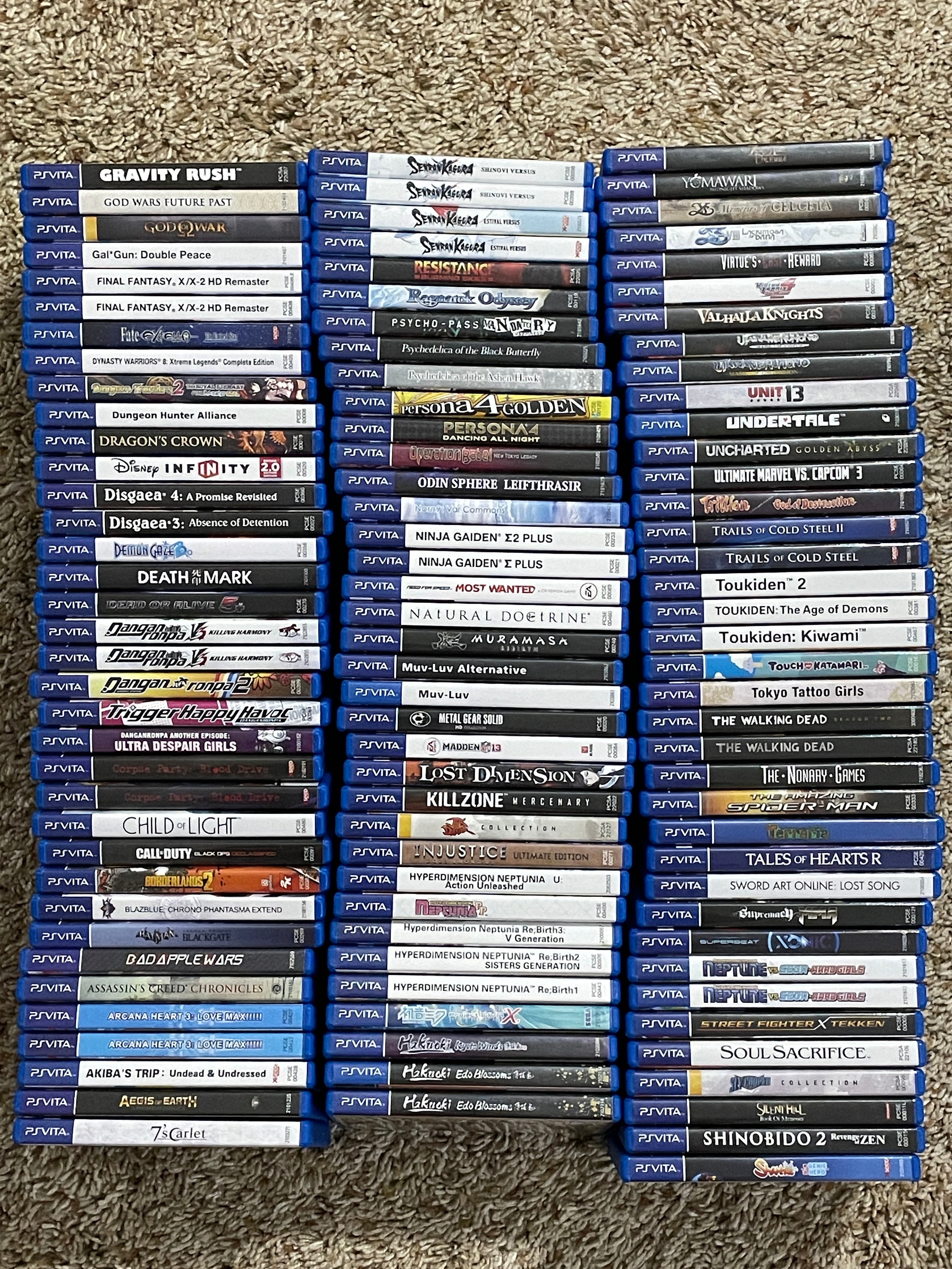 Playstation Vita, PS Vita Replacement Case and Art Cover Only S Z No