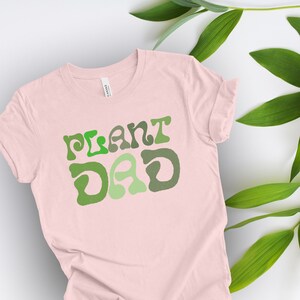 Pink Plant Dad Shirt, Plant Daddy, Plant Shirt For Men, Plant Gift, Plant Lover Gift, Plant Lover Unisex Jersey Short Sleeve Tee