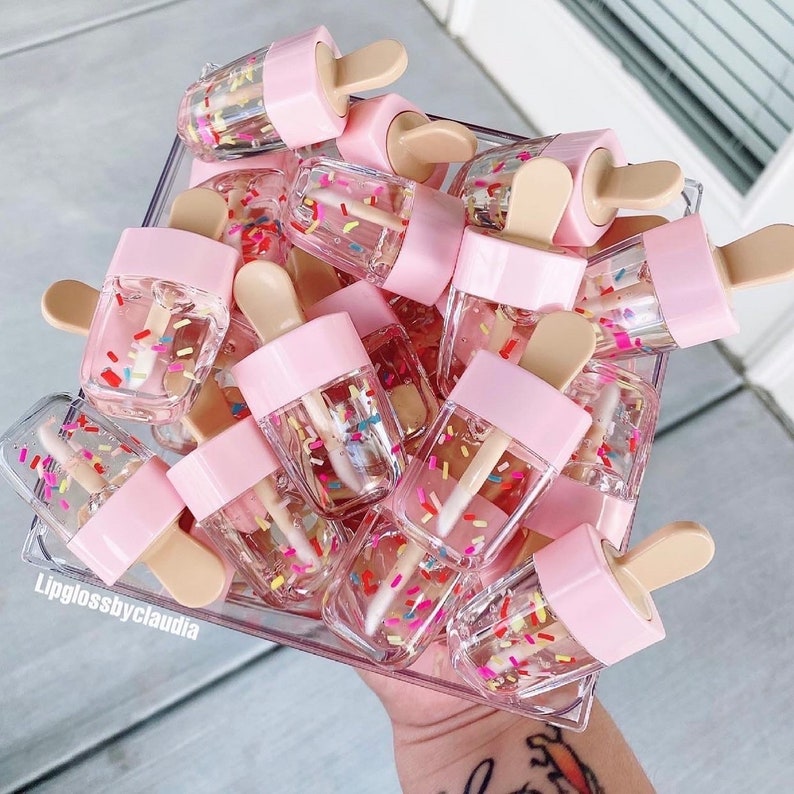 Sprinkle Pop Lip Gloss Cute Lip Gloss Trendy Lip Gloss Etsy